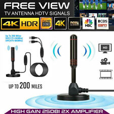 UK Best Portable TV Antenna Indoor Outdoor Digital HD Freeview Aerial Ariel