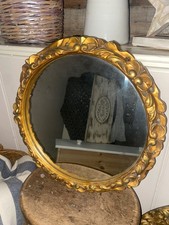 Vintage Gold Mirror Ornate
