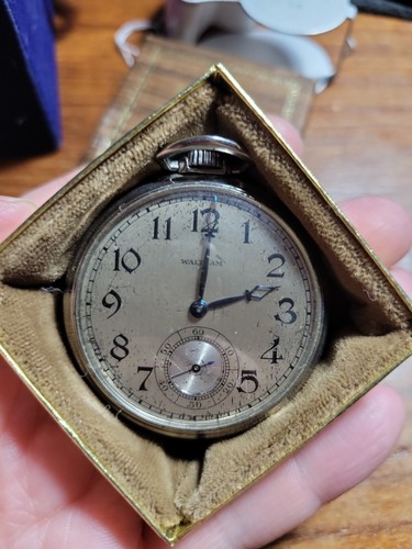 Vintage waltham pocket watch - vintage,