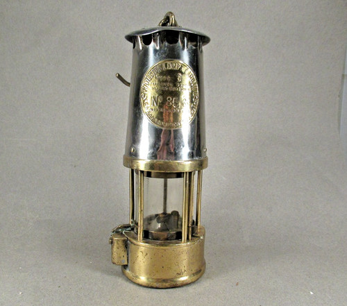Eccles miners protector - eccles, lamp