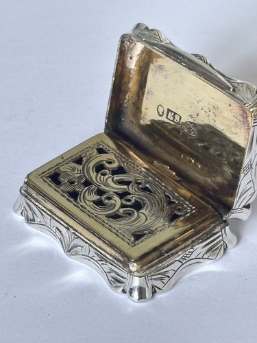 Antique silver gilt victorian - silver,