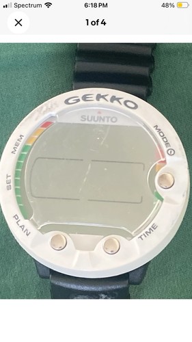 Suunto gekko white computer - gekko,