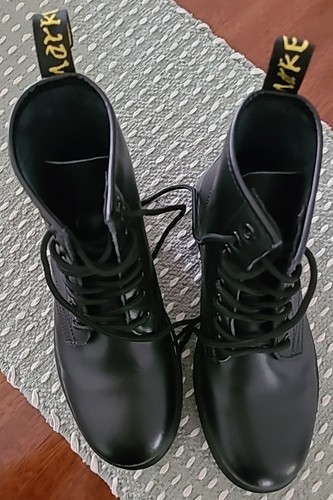 New martens lace boots - new,