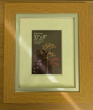 Wilko oak and silver effect