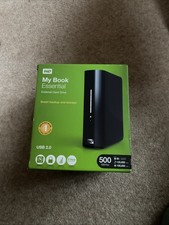 WD MyBook Essential External Hard Drive 2TB USB 2.0 Smart Backup And Storage
