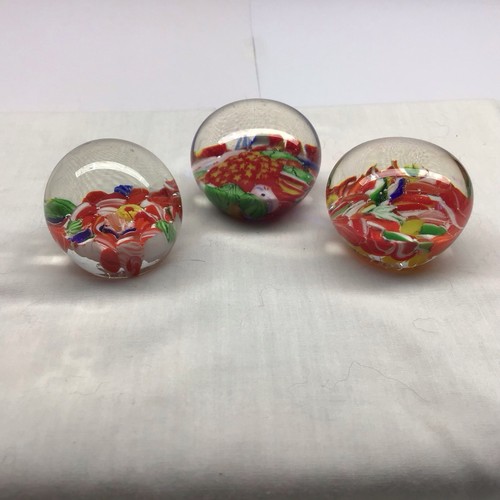 Millefiori mini paperweights - millefiori,