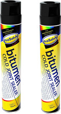 PACK of 2 Prosolve Bitumen Cold Joint Sealer Aerosol 750Ml Adhesive Tack Coat Ta