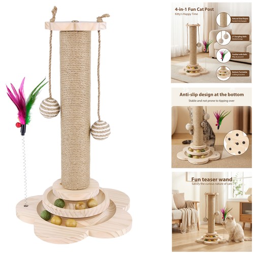 Cat scratching post sisal - cat,