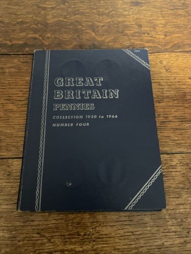 Vintage great britain pennies - vintage,