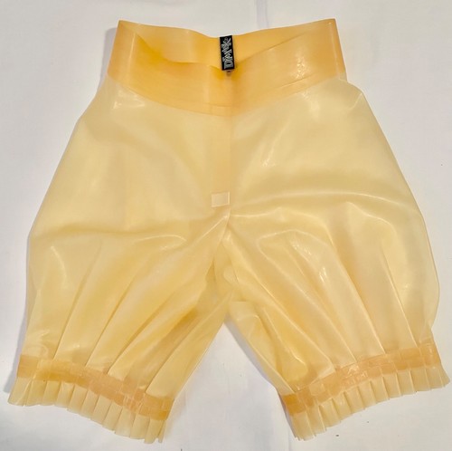 Latex transparent frilly - latex,