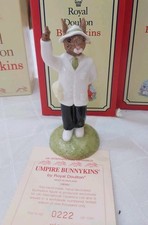 Cricket Bunnykins Umpire              Ltd Edition 1000