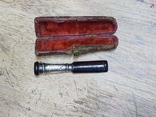 Antique Silver Francis Webb Cheroot/ Cigarette  Holder 1900's In Original Case