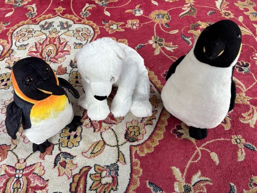 Polar bear and penguin - and,