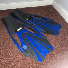 US Divers Blue Scuba Fins Size