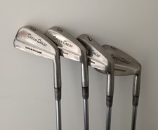 Green Crest Made In Scotland Retro Golf Irons - 3, 5, 7 & 9 Iron Half Set - Rare