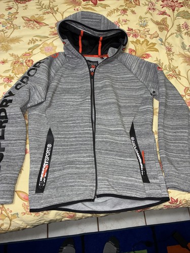 Superdry sport zippered hooded
