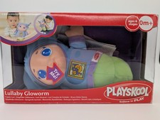 Hasbro 2008 Playskool Lullaby Glow Worm 24cm Soft Toy Plush Boxed Fully Working