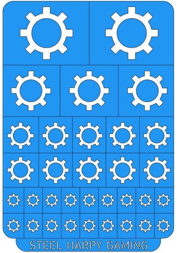 Cogs large airbrush - large, /