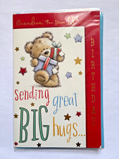 Grandson Age 18 18th Large Slightly Damaged Birthday Card