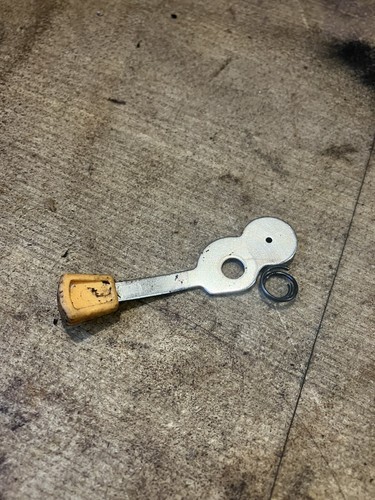 Choke lever spring - lever, from