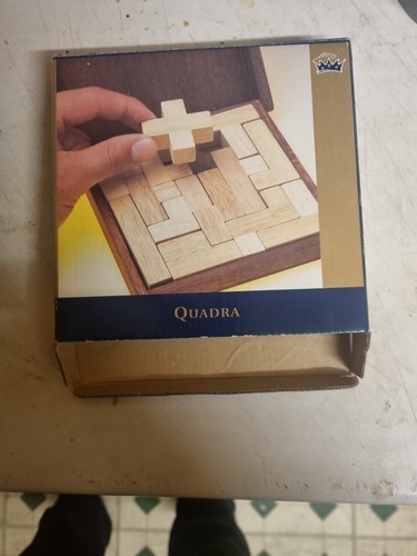 Wooden quadra puzzle game - wooden,