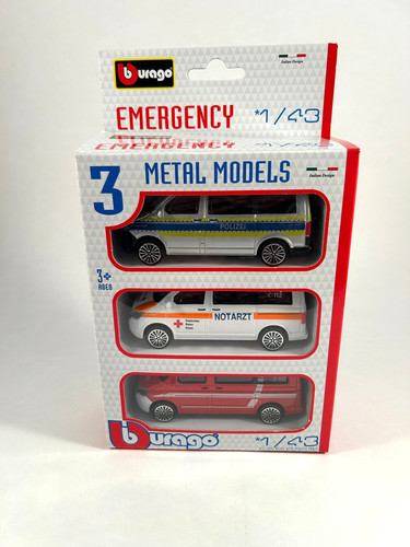 Bburago emergency vehicles - bburago,