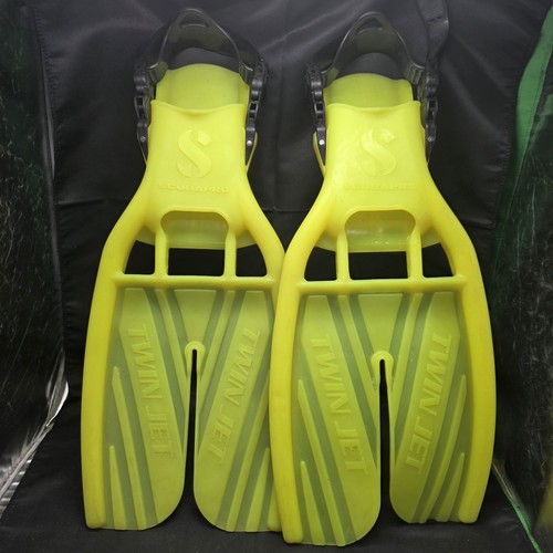 Scubapro twin jet fins - jet, neon