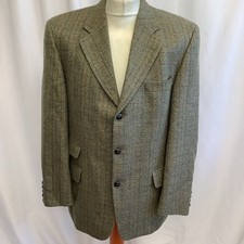 C&A Westbury Green Tweed Wool