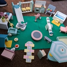 Bundle little town wooden - little,