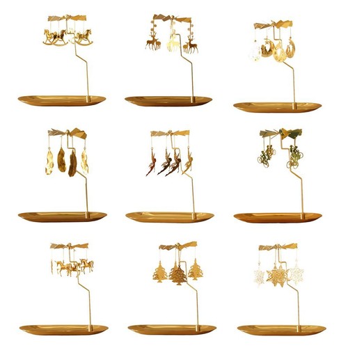 Rotating candle holder - rotating,