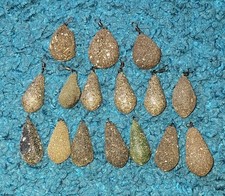 16 X ASSORTED CARP LEADS 2.5 -