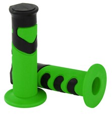MOTOCROSS GRIPS GREEN / BLACK