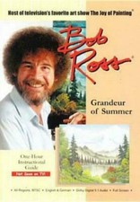 BOB ROSS THE JOY OF PAINTING: GRANDEUR OF SUMMER   :UK compatible DVD, sealed: