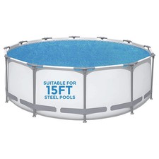 OFFER £20 Solar Cover 15 Ft round circle above ground pool Intex Wetset Bestway