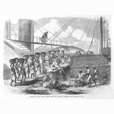 JAMAICA Coaling a Royal Mail