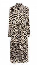 Karen Millen Pure Silk Zebra