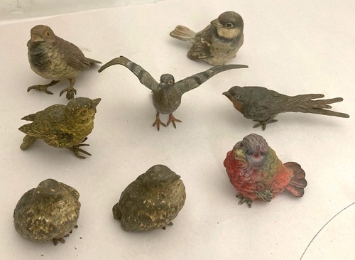 Group cold painted bronze - painted,