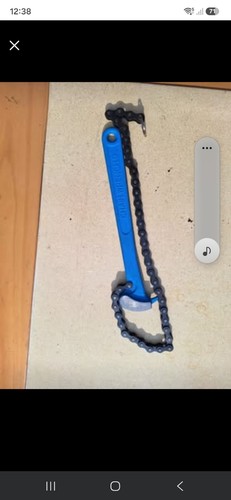 New silverline chain wrench - new,