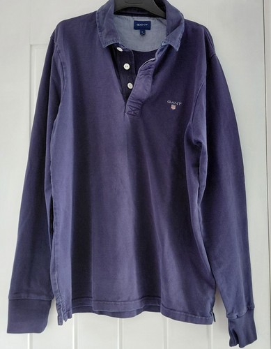 Vintage mens gant rugby navy - vintage,