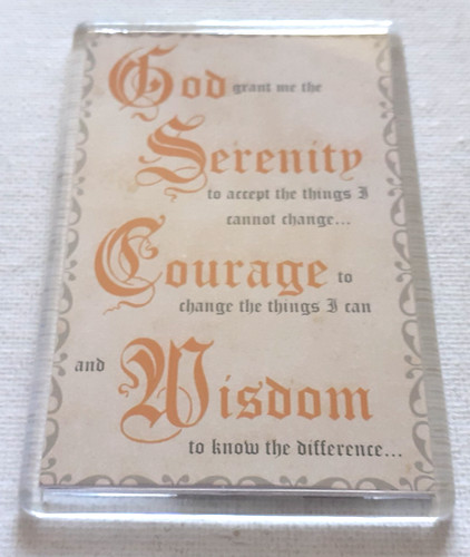 Serenity prayer fridge - ,