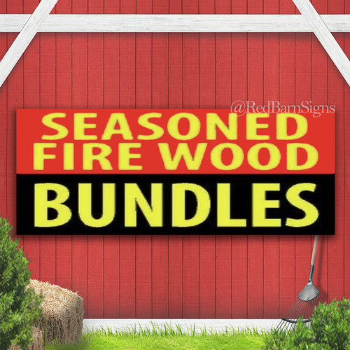 Seasoned firewood bundles - seasoned,
