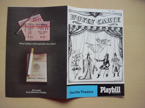 Programme theatre opera the - programme,