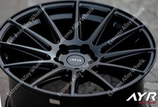 18" Black 02 Alloy Wheels For
