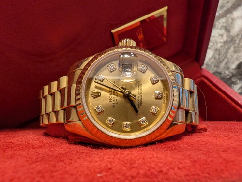 Rolex datejust gold diamond - datejust,