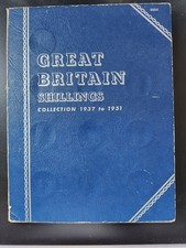 Incomplete Whitman Folder Shillings 1937-1951