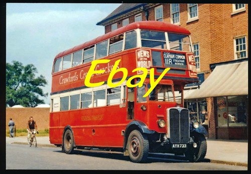 Bus photo aec regent london - bus,