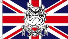 BRITISH BULLDOG FLAG 5 x 3 Union Jack Patriot England Anti EU English Football