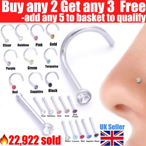 Nose studs surgical steel - studs,