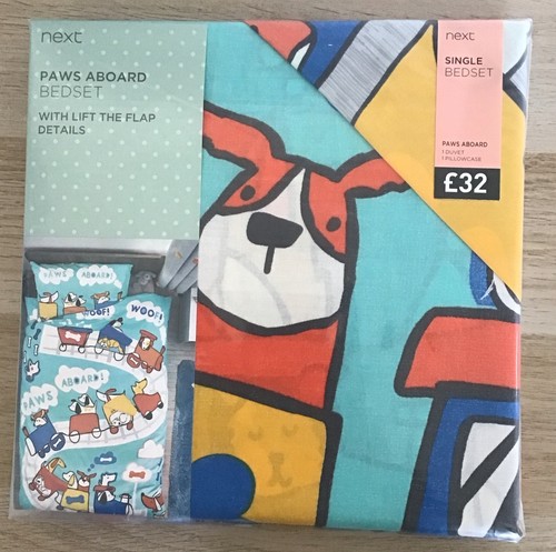 Next paws aboard single - next, duvet