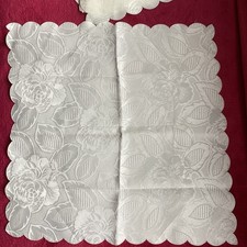 New 7x Polyester Damask Napkins Dinner Cloth Jacquard Fabric Napkin  Serviettes